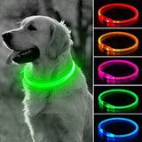  Luminous Glow In The Dark LED Dog Collar