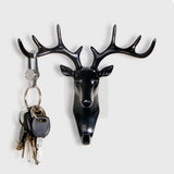 Home Decor Antler Hook Deer Head Key Hanger Holder