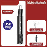 Electric Rechargeable Nose Hair Removal Trimmer 