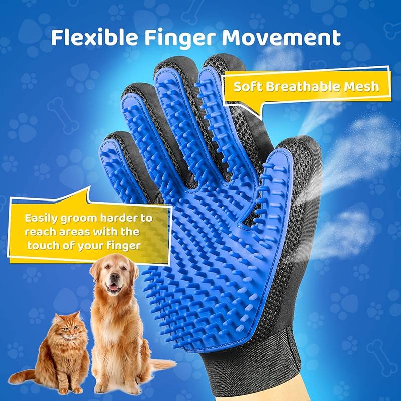 Pet Hair Removal Grooming Glove™