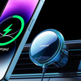 Fast Charging Wireless Magnetic Car Phone Holder  For Iphone 