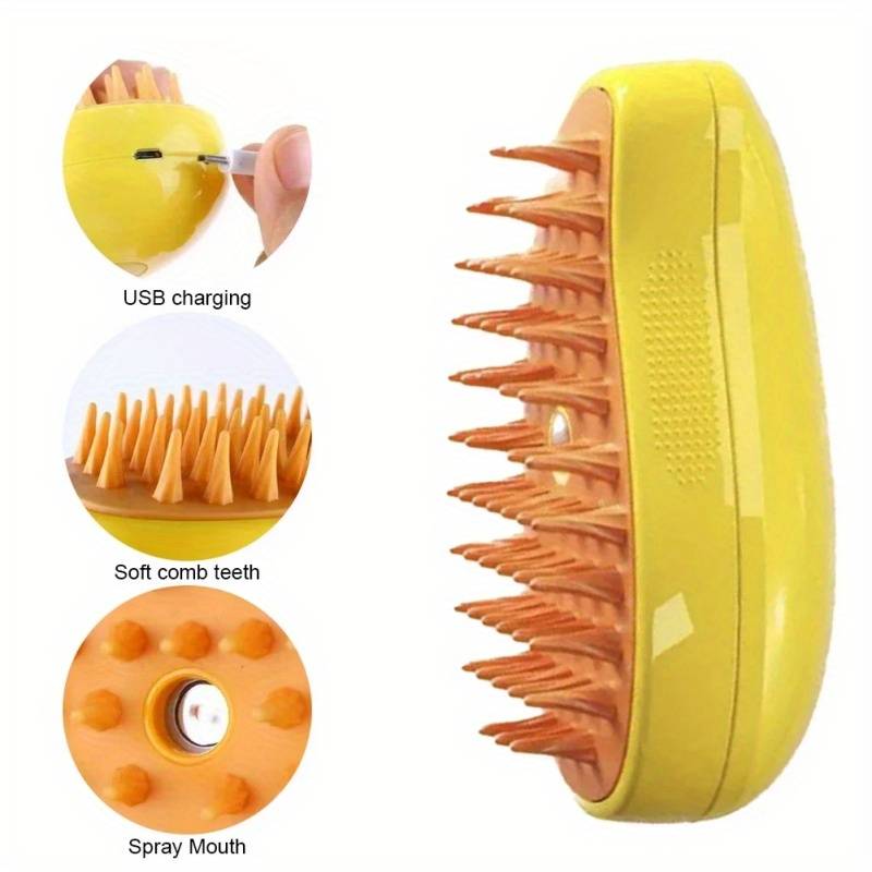 Electric 3 In 1 Pet  Hair Grooming Brush 