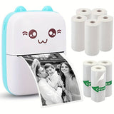 Mini Portable Bluetooth Wireless Thermal  Travel  Printer