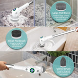 Electric Cleaning Brush Wireless Rotatable Multifunctional Wash Brush for Kitchen Bathroom Toilet Cleaning Brush Cleaning Tool