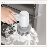 Wireless Electric Dish Washing  Housework Cleaning Brush 