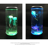 Color Changing Jellyfish Lamp Usb/Battery Powered Table Night Light Children'S Gift Home Bedroom Decor Boys Girls Birthday Gifts