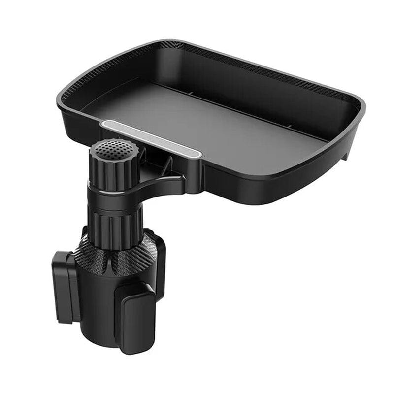 Adjustable  2 In 1 Car Cup Seat Food Tray Holder With 360°Rotation