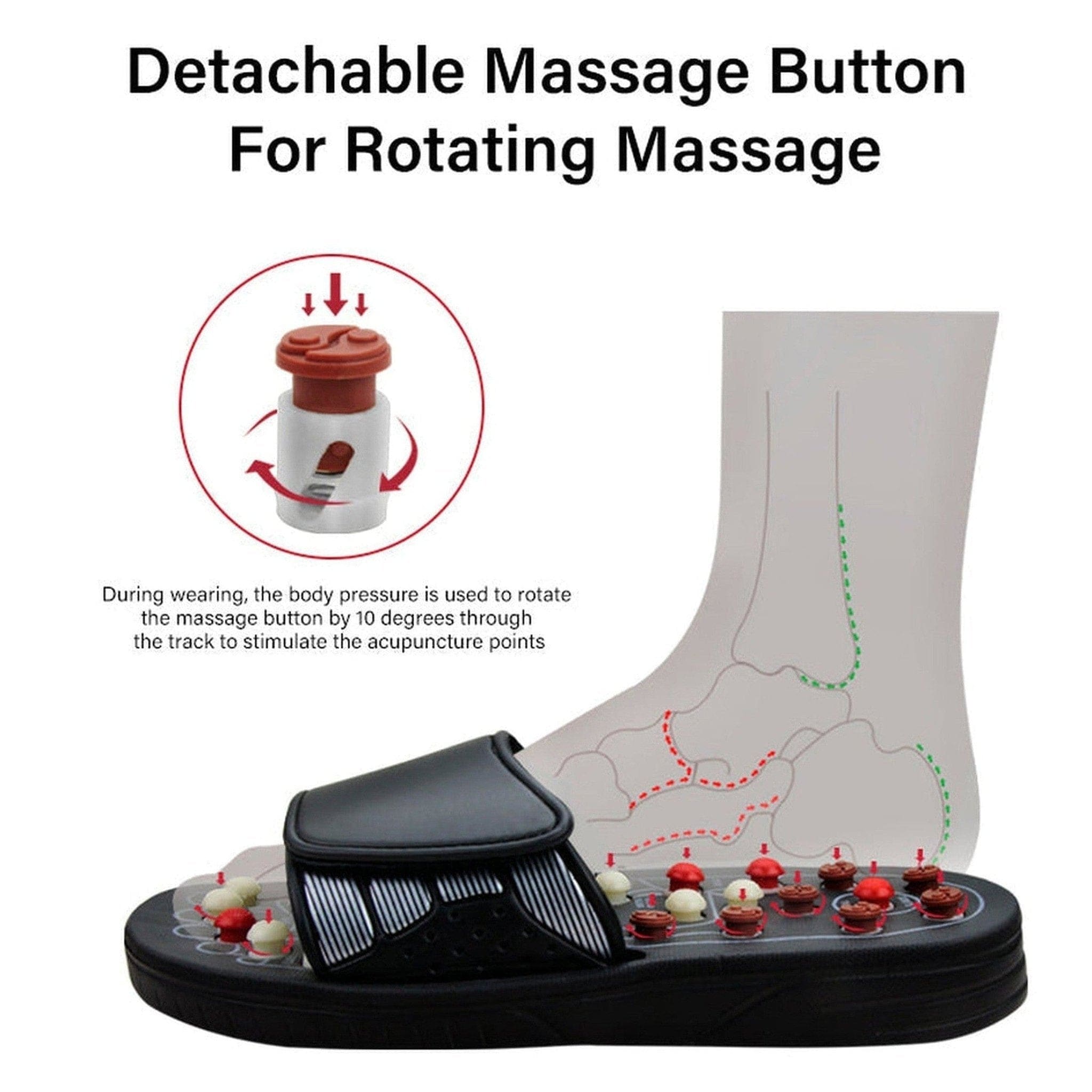 Massage Therapy Feet Massage Slippers