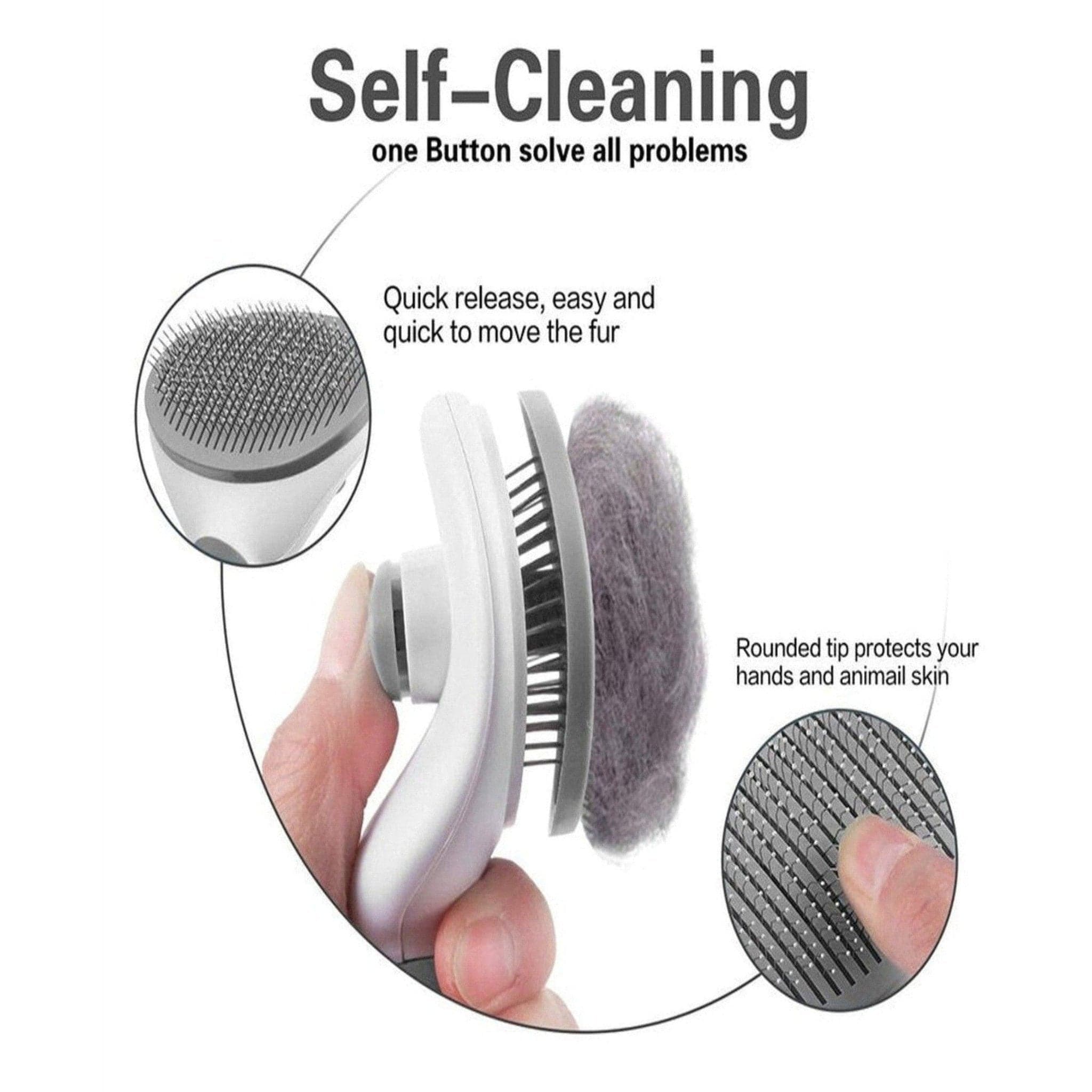 Pet Hair Removal Grooming Brush ™