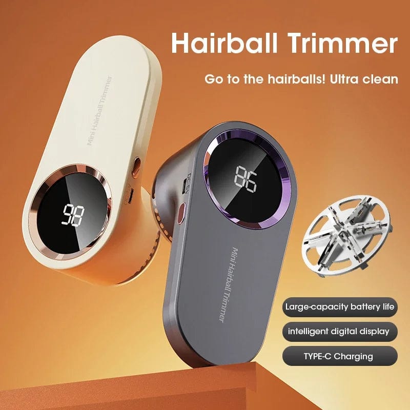 Smart USB Powered Digital Display Lint Hair Removal Device