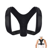 1Xunisex Adjustable Back Brace Support Invisible Shoulder Posture Corrector Spine Neck Health Correction Belt Home Office Sport