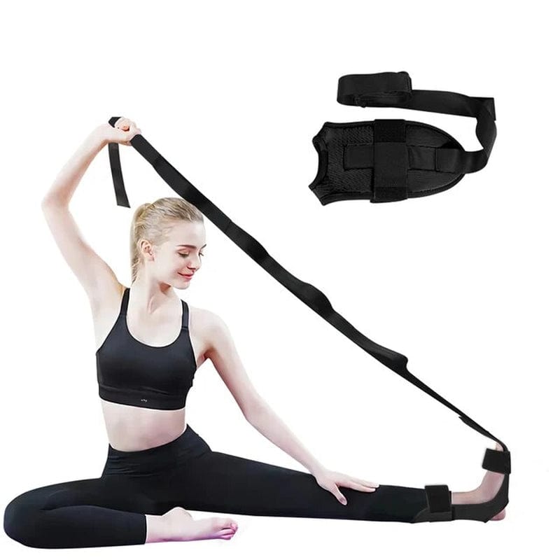 Fascia Stretcher Finally Flexible Again Yoga Strap Belt Foot Stretching Band Stroke Hemiplegia Rehabilitation Leg Stretcher