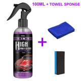 3 in 1 Quick Coating Spray High Protection Shine Armor Ceramic Car Wash Car Shield Coating Cleaning Nano Polishing Paint Wax