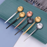 Gold Stainless Steel Stirring Teaspoon Cutlery Set