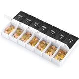 7 Days Portable Weekly Travel Pill Case Organiser 