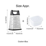 Multi-Purpose Four Sided Vegetable Potato Box Grater 