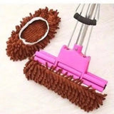 Household Cleaning Tools Floor Cleaning Dedusting Lazy Shoe Cover Mop Slippers Microfiber Chenille Shoe Covers