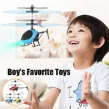 Rechargeable Mini RC Drone Remote Safe Fall-Resistant RC Helicopters Drone Children Toys