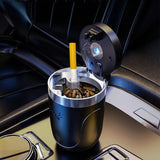 Portable Car Cigarette Ashtray Cup With Lid