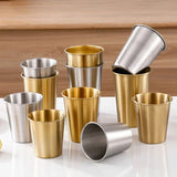 Stainless Steel Metal Coffee Tea Travel Cups