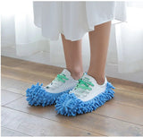 Household Cleaning Tools Floor Cleaning Dedusting Lazy Shoe Cover Mop Slippers Microfiber Chenille Shoe Covers