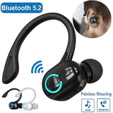 Waterproof Wireless Ear Hook Bluetooth Earphones 