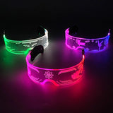 Colourful Luminous LED Neon Light Up Glasses 