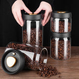 Vacuum Sealed Coffee Bean Glass Jug 