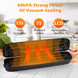 Portable Food Packaging Vacuum Sealer Machine 