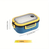 Portable 2 Layer Sealed Leak Proof Lunch Box Container  