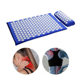 Yoga Massage Cushion Acupressure Back Relief Mat 