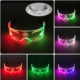 Colourful Luminous LED Neon Light Up Glasses 