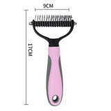 Pet Hair Removal Grooming Comb For Dogs 