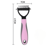 Pet Hair Removal Grooming Comb For Dogs 