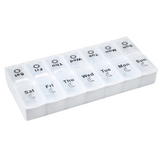 7 Days Portable Weekly Travel Pill Case Organiser 