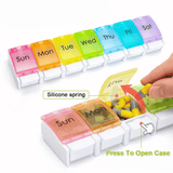 7 Days Weekly Pill Box Tablet Holder Storage Case Container Box