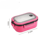 Portable 2 Layer Sealed Leak Proof Lunch Box Container  