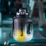 Sport Water Bottle with Straw Water Bottle Items Fitness Plastic Cup Portable Students School Travel Big Bottles