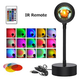 Smart LED Sunset Lamp Projector With Remote