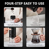 Portable Type-C USB Charge Coffee Grinder