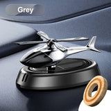 Solar Powered Helicopter Car Perfume Air Freshener 