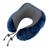 Soft U Shaped Travel Pillow Memory Foam Neck Support