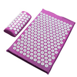 Yoga Massage Cushion Acupressure Back Relief Mat 