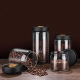 Vacuum Sealed Coffee Bean Glass Jug 