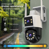 10MP 6MP PTZ Wifi Camera Outdoor Dual Lens IP Camera AI Tracking Security Surveillance Camera ONVIF Wireless CCTV Camera