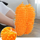 Household Cleaning Tools Floor Cleaning Dedusting Lazy Shoe Cover Mop Slippers Microfiber Chenille Shoe Covers