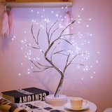 Mini LED Night Light Copper Wire Garland Lamp