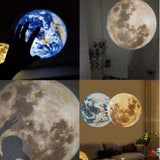 Earth Moon Star Planet Projector Lamp