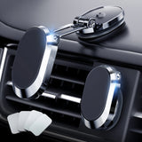 Foldable Magnetic Car Phone Holder Dashboard Stand