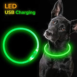  Luminous Glow In The Dark LED Dog Collar